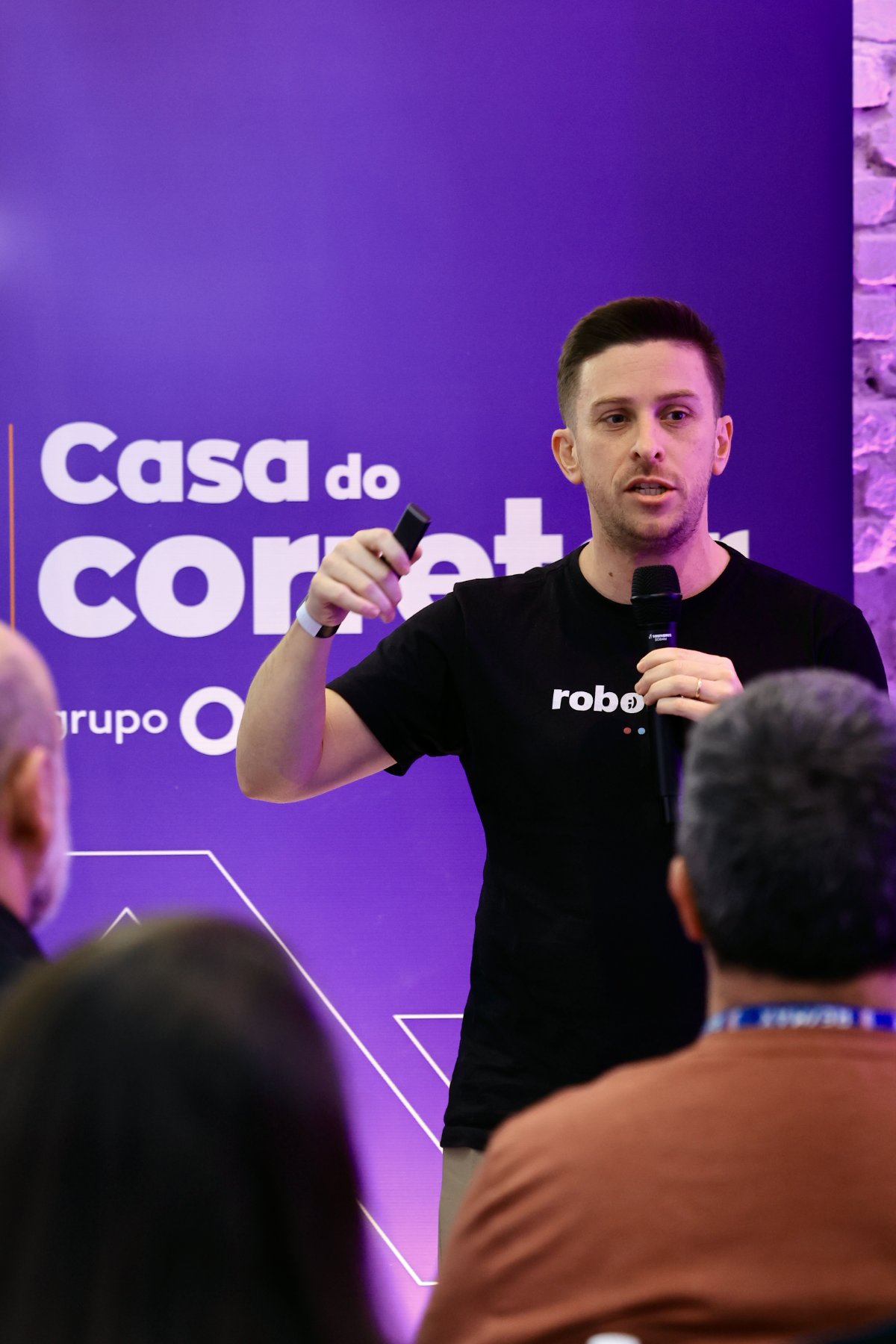 Denis em treinamento ou palco