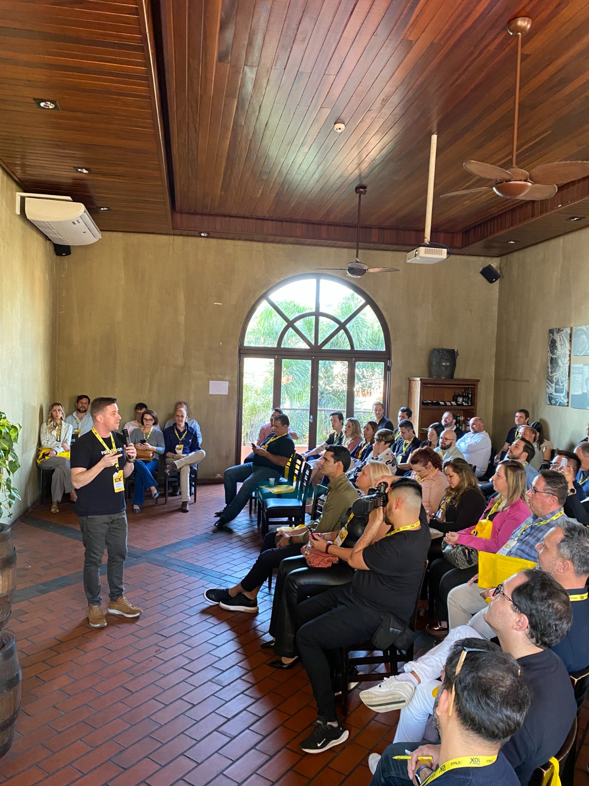 Denis em treinamento ou palco